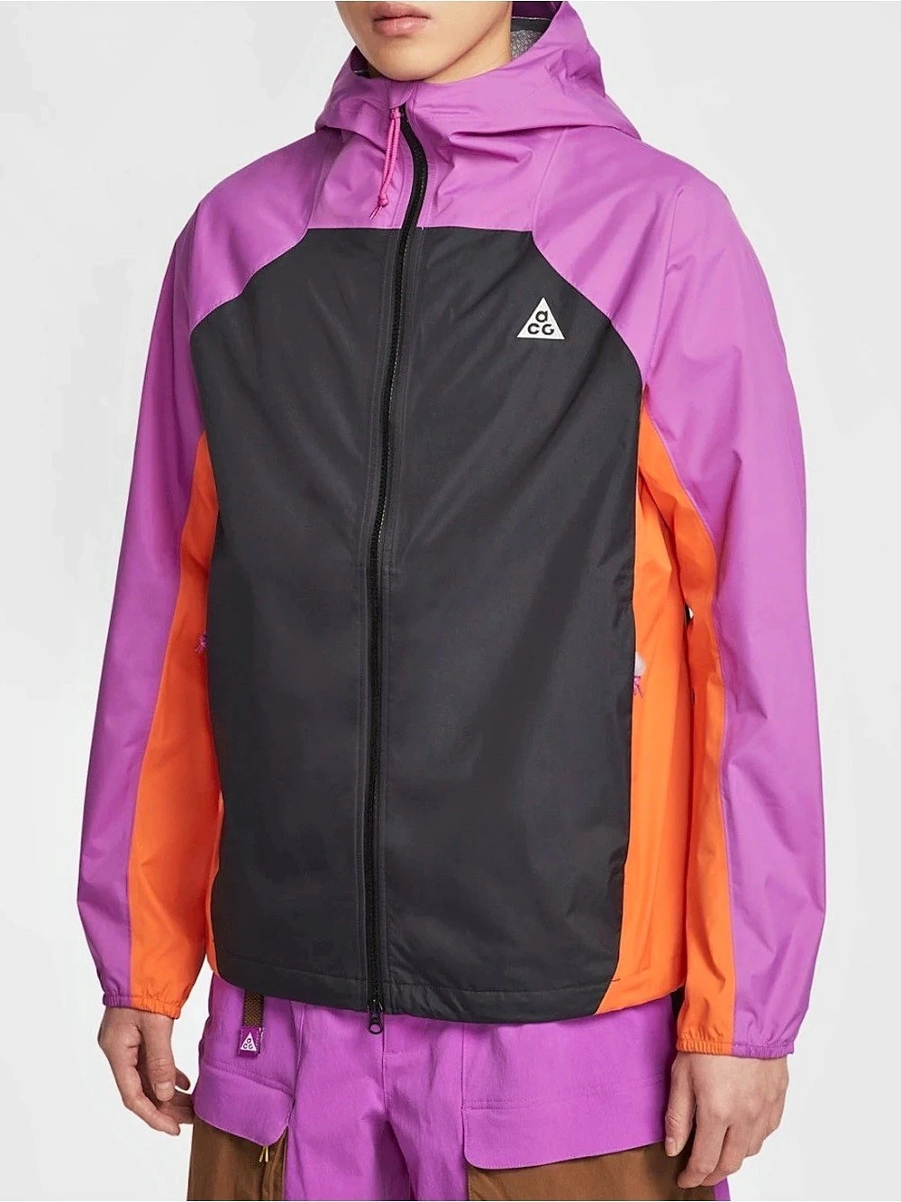 Nike ACG 2.5-Layer Shell Jacket Color Block - Picture 2 of 11